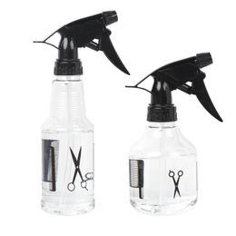 2024 250ML Hairdressing Spray Bottle Salon Barber Hair Tools Water Sprayer Transparent Make-up Style Portable Plastic Spray Bottles for