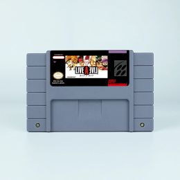 Cards RPG Game for LIVE A LIVE USA or EUR version Cartridge available for SNES Video Game Consoles