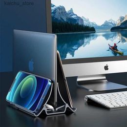 Other Computer Components Vertical Laptop Stand Heat Dissipation Non-slip Silicone Gravity Holder MacBook Surface IPad Tablet Fixed Storage Accessories Y240418