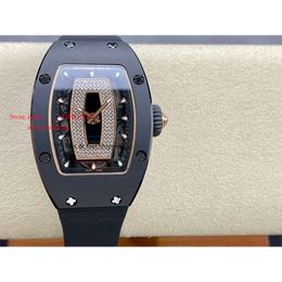 Aaaa Ceramic Mechanical Rm007 Watch Lips Automatic Personalized Flame Movement Swiss Watches Womens Rm07-01 Milles Richa Designer 698