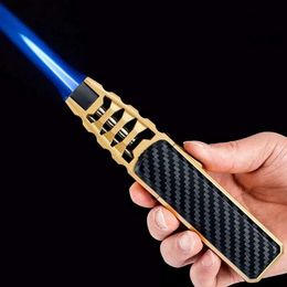 Kitchen BBQ Cigar Big Jet Flame Fire Torch Outdoor Camping Lighter Mans Tools Without Butane Without Gas