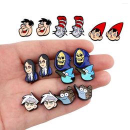 Stud Earrings Halloween Punk Cute Cartoon For Women Piercing Jewelry Accessories Girls Holiday Gifts