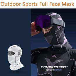 Motorcycle Helmets Outdoor Sports Winter Balaclava Full Face Mask Women Men Warm Cycling Ski Fishing Hunting Windproof Scarf Cap Bandana