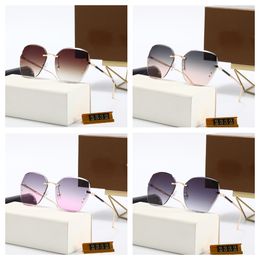 Designer Sunglasses for women Hand hinge business affairs anti UV Multi rectangle man online Buffalo Horn Rimless glasses frames trendy Driving Eyewear