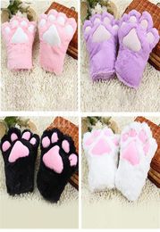 Home Party Supplie Sexy The maid cat mother cats claw gloves accessories Anime Costume Plush Gloves Paw Partys glove Supplies DE211470309