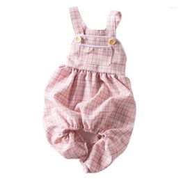 Dog Apparel Fashion Clothes Overalls Jumpsuit Summer Pet Trousers Yorkie Pomeranian Maltese Poodle Schnauzer Puppy Rompers Pants XS