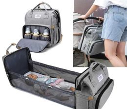 Diaper Bags Waterproof Baby Bag Bed Backpack For Moms Maternity Stroller Nappy Large Capacity Wet Organizer236g92034545970718