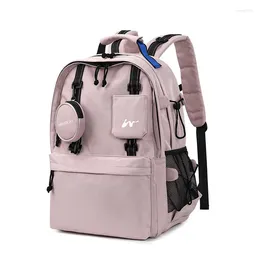 Backpack Chikage Women's Large Capacity Personality Business Computer High Quality College Student Leisure