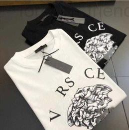 Men's T-Shirts designer Mens Plus Size Loose Oversized Short Sleeve Pure Cotton Fashion Brand Letters Printed Casual Summer Tops Men Couples Confidante Clothes NWJ3