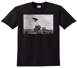 MARINES T SHIRT world war 2 iwo jima po poster tee SMALL MEDIUM LARGE or XL8258302