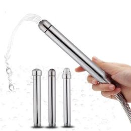 Heads Bathroom Shower Heads 3 Style Head Enema Water Nozzles Bidet Faucets Rushed Anal Douche Vaginal Colon Clean Sprayer Tool Butt Plug