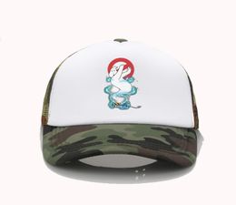 snapback hat Ghostbusters 1984 Film Trucker Hats Busted Mesh Net Baseball Cap Snapback Outdoor Kpop Sadjustable Peaked Hat For Men7278764