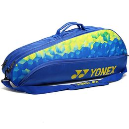 Genuine Badminton Bag For 3 Racket Men Sports Handbag Match Training 240402