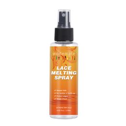 Starker Spitzenkleberspray 120 ml Spitzenschmelze mit großer Kapazität Schmelzspray Schnelltrocknen langlebig unsichtbarer Spitze natürlicher Schmelzspray -Perücken -Kleber 035