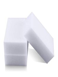 100pcslot White Magic Eraser Sponge Removes Dirt Soap Scum Debris for All Types of Surfaces Universal Cleaning Sponge Home Au7456062