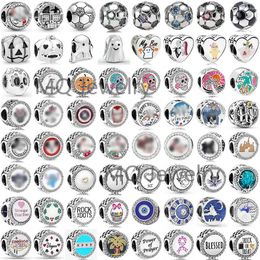 Loose Gemstones 14 925 Sterling Silver Text Badges And Football Ladies Jewellery Fashion Beads Free Wholesale