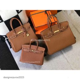 Tote Leather 2024 H-zip Bags Real Genuine Bag Ladies Portable Top Women's Logo Capacity Fashion Trendy Litchi Grain Code Handbags J7cm