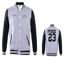 Pyrex Vision stars 23 baseball jackets sweatshirts sweats hip hop coats rock men fashion name brand suit male clothing8422967