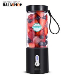Juicers 530ML Electric Portable Juicer Household Usb Rechargeable Juice Machine Small Juicer ABS Plastic Mini Juicer Blender Cup Y240418