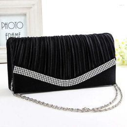 Evening Bags Ausuky Brand Women Clutch Bag Ladies Day Purse Chain Handbag Bridal Wedding Party Bolsa Mujer 30