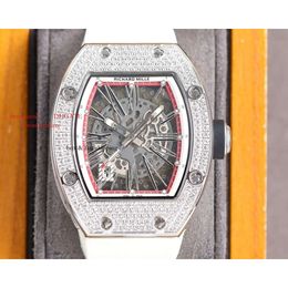 Diamond Mens SUPERCLONE Luminous Scale Rm010 Montre Milles Watches Watches Rm010 Mechanics Richa Designer Ladies' Luxe Skeleton 9744