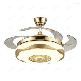 Visual Variable Frequency Fan Light Dining Room Bedroom Living Home Decoration