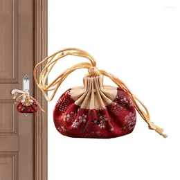 Storage Bags Chinese Sachet Bag Brocade Jewellery With Drawstring Sachets Empty Embroidered For Dragon Boat