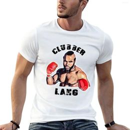 Men's Polos Clubber Lang T-Shirt Oversized Anime Clothes Mens Funny T Shirts