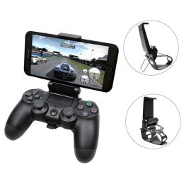 Racks Mobile Cell Phone Stand For PS4 Controller Mount Hand Grip For PlayStation 4 Gamepad Accessories For Samsung S9 S8 Clip Holder