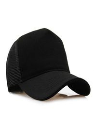 gorras camionero trucker cap high quality trucker hat blank 5 panel mesh hat Black cotton trucker hats embroidery9756907