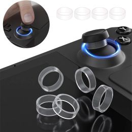 Speakers 8pcs Elastic Protective Joystick Rubber Ring for PS5/ PS4/ Steam Deck Rocker Silicone RingCover for Rog Ally Game Console