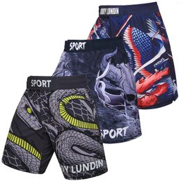 Men's Shorts Cody Lundin Snake Print Grappling Custom Anime Boxing Pants For Men Bjj No Gi Kickboxing Mma Uniform Martial Arts