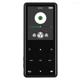 Bluetooth Mp4 Portable Media Music Player 2.4 Inch Press Screen Key Hifi Play Video Rom 16Gb Black Metal