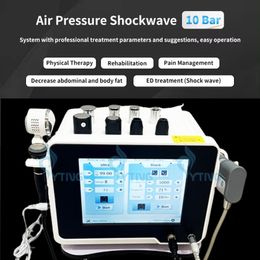 Professional Shock Wave Physiotherapy Pain Relief Ultra Wave knee Pain Treatment ED Treatment Shockwave Therapy Machine with Cold Hammer