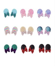 Cute Mouse Ears Hair Clip For Girls Sequin Bow Hairclips Kids Barrette Hairpins Children Fashion Summer Hair Accessories8396210