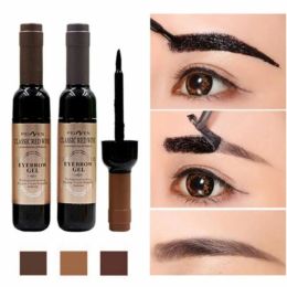 Enhancers 1pc Classic Red Wine Eyebrow Dye Tearing Eyebrow Gel Dyeing Tint Shade Eyebrow Cream Waterproof Lasting Makeup Cosmetic