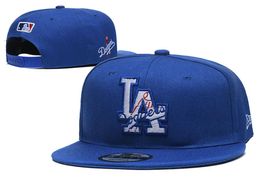 New 2020 One Piece Men039s Baseball Hats For LA Team Embroidered Letter logo baseball Caps Brands Flat Sport Adjustable Hat Bon7143361