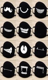 Festive Party Supplies Respirator Keep Warm Cotton Cute Bear Masks Anime Cartoon Lucky Bear Anti Dust Unisex Fashion Black1853121