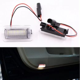 For Lexus IS350 ES LS RX GX LX and Toyota Camry Prius Land Cruiser Dual Color White Red LED Courtesy Car Door Light Welcome Lamp ZZ