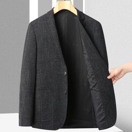 Men's Suits Four Seasons Leisure Simple Atmosphere Loose Suit Men Slim Comfortable Personality Handsome Single Coat
