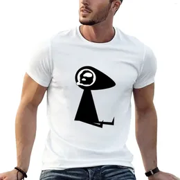 Men's Polos Sad Crow T-Shirt Quick-drying Funnys Plain Summer Top T Shirts For Men Cotton