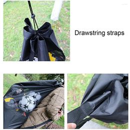 Storage Bags Waterproof Drawstring Design Basketball Volleyball Carrying Sack For Gym