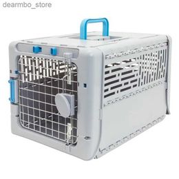 Dog Carrier Small 19 Collapsible Plastic Pet Kennel Pet Carrier Do Cat Small Animal Do House L49