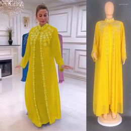 Ethnic Clothing Fashion Muslim Dress For Women Dubai Abaya Kaftan Turkey Islam Abayas Long Party Evening Dresses Caftan Vestidos Robe