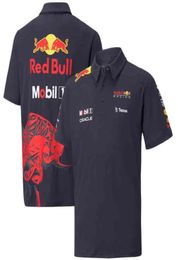 2022 New Team Red Season Extreme Sports Bystander T-Shirt Bull Men's Tops Women's Outdoor Breathable Polo Shirts8961638