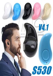 NEW S530 Wireless Stealth Mini Ultrasmall Stereo Earbud Headset Hands Sport Earphones Inear For samsung all Mobile phone2534983