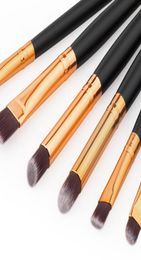 Professional 6 Pcs Makeup Cosmetics Brushes Eye Shadows Eyeliner Brush Tool Set Kit For Women Lady Makeup Tool6347069