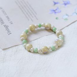 2024 best-selling handmade simple and fashionable ceramic bracelet and Korean version cute beaded bracelet for couples as bracelet accessories