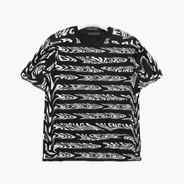 Fashion T-shirt Men's and women's designer Crew-neck T-shirt Printed men's casual sports short sleeve T-shirt Asian size M-3XL HE31