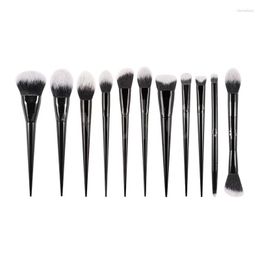 Makeup Brushes Powder Foundation Brush Sets Blusher Concealer Bronzer Highlighter Eyeshadow Crease Blending Set Kabuki Kits